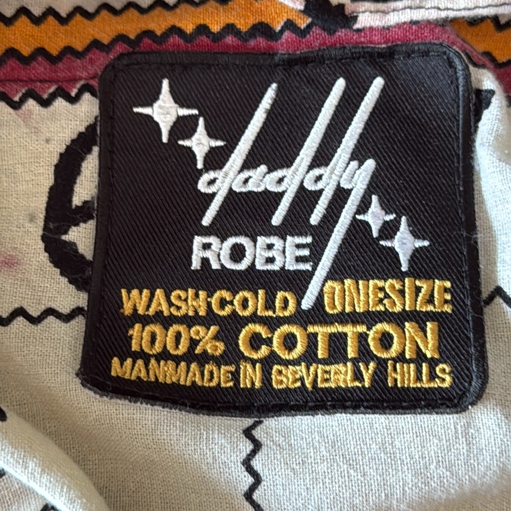 Daddy Robe made in Beverly Hills Cotton - Picture 9 of 9